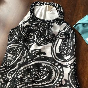 Banana Republic high neck blouse